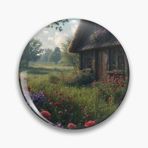 Item preview, Roseglen Cottage – Summer Bloom Sanctuary” designed and sold by NaomiRut.