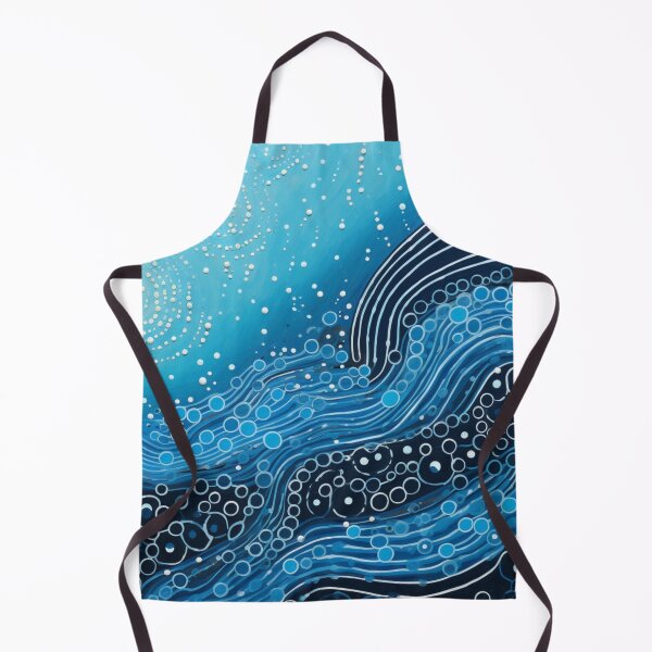 Item preview, Aboriginal Inspired Dot Art - Serenity Of Waves designed and sold by GrinGalore.