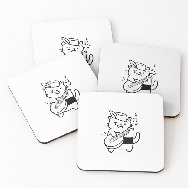 Item preview, Cute Bard Cat designed and sold by ashcael.