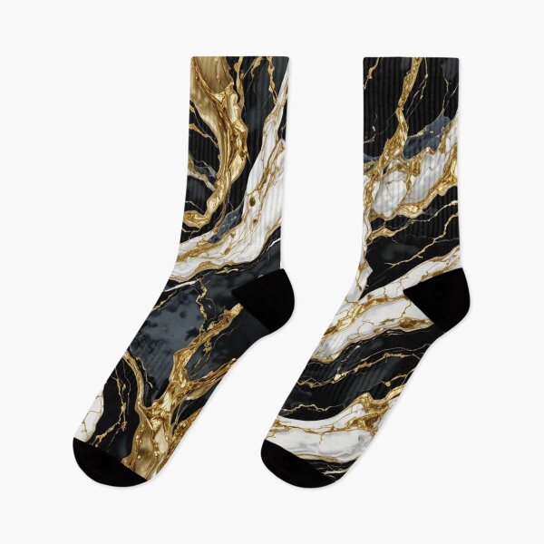 Item preview, Luxury Abstract Pop Art Pattern – Gold & Marble Elegance designed and sold by SaicoGN.