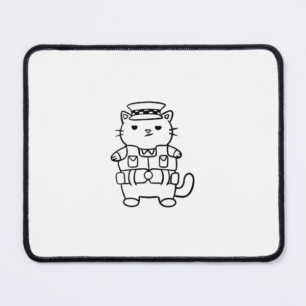 Item preview, Cute Little Police Cat designed and sold by ashcael.