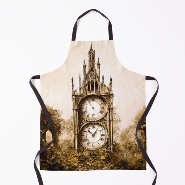 Item preview, Whispers of Time: Overgrown Clock Tower designed and sold by LanaGustavsson.