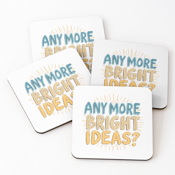 Item preview, Anymore Bright Ideas designed and sold by MentalDripCave.