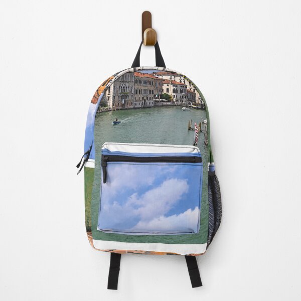 Item preview, Grand Canal with boats and colorful facades of old medieval houses in Venice, Italy. Venice is a popular tourist destination of Europe. designed and sold by goceris.