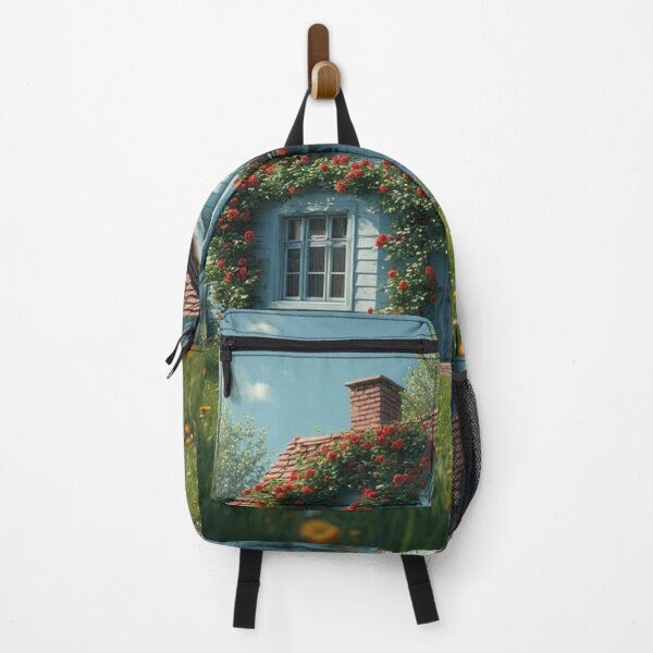 Item preview, Rosethorn Cottage – A Blooming Blue Retreat designed and sold by NaomiRut.