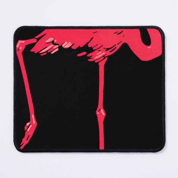 Item preview, Vintage Art Deco Flamingo Poster | Munich Zoo Zoologischer Garten Munchen | Bold Red on Black Graphic Design designed and sold by artofuniverse.