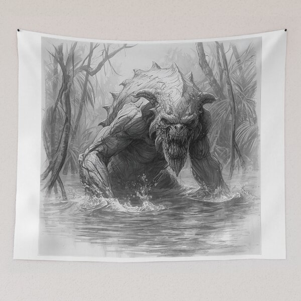 Item preview, Beast of the Swamps designed and sold by SweetRossel.