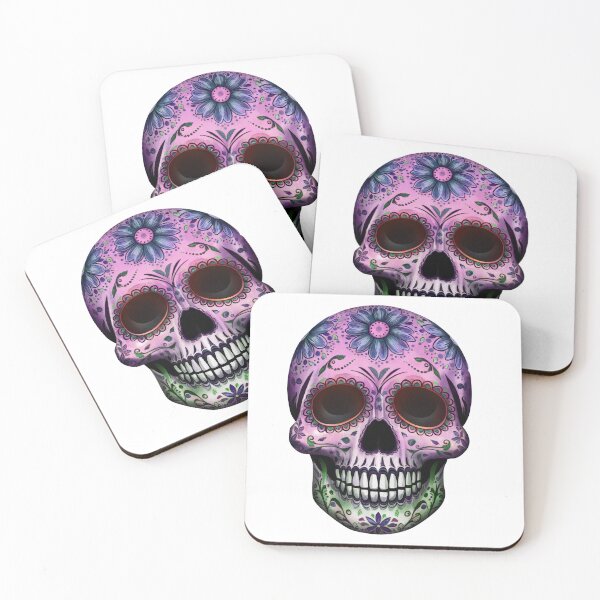 Item preview, Sugar skulls 08 Día de los Muertos designed and sold by matteflor.