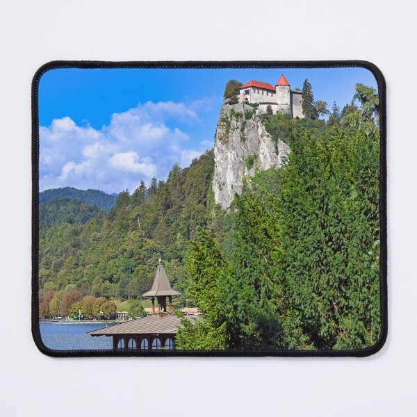 Item preview, View of Lake Bled with Bled Castle,landscape, Slovenia designed and sold by goceris.