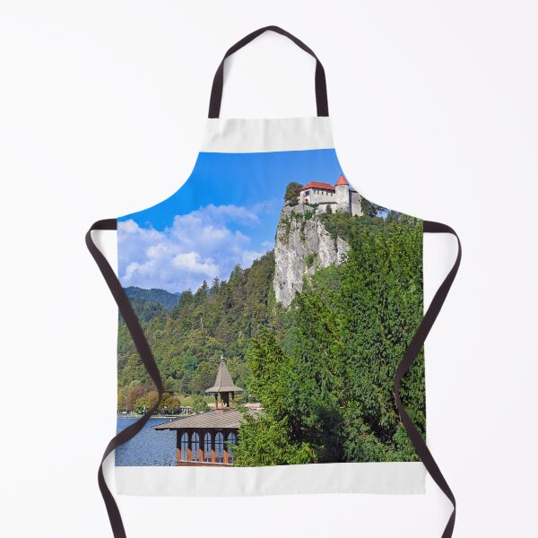 Item preview, View of Lake Bled with Bled Castle,landscape, Slovenia designed and sold by goceris.