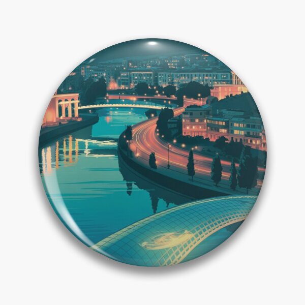Item preview, Bridge of Peace – Tbilisi, Georgia designed and sold by TravelWish.