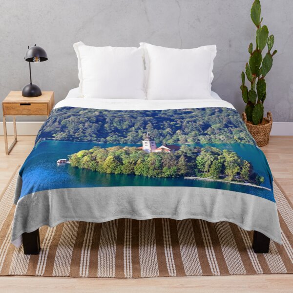 Item preview, Pilgrimage Church of the Assumption of Maria.Lake Bled,landscape, Slovenia designed and sold by goceris.