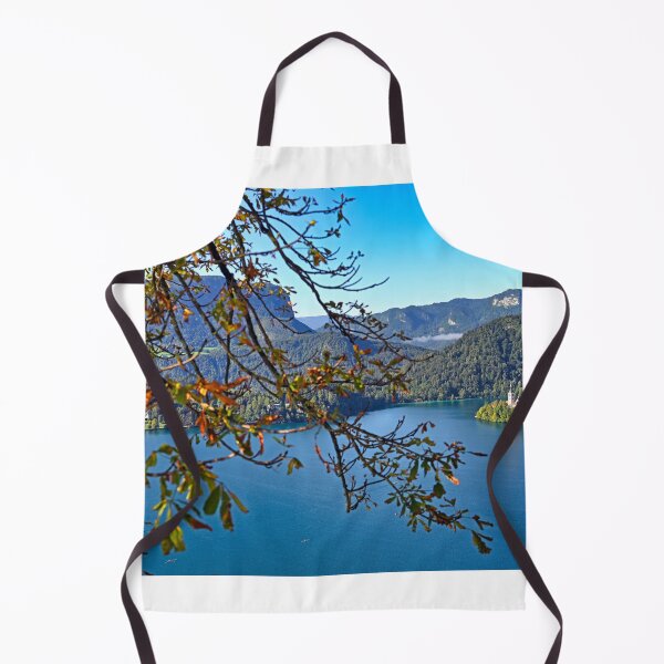 Item preview, Pilgrimage Church of the Assumption of Maria.Lake Bled, autumn season landscape, Slovenia designed and sold by goceris.