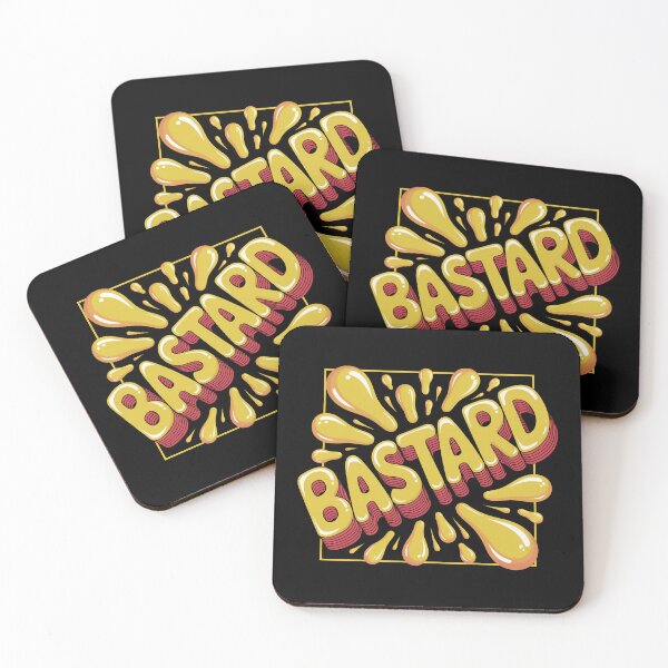 Item preview, Bastard Funny Bold Drip Typography Design designed and sold by MonkiFlipp.