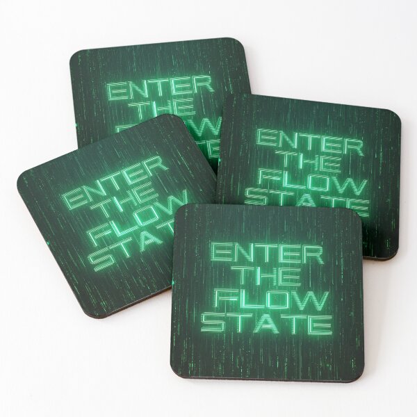 Item preview, Enter The Flow State designed and sold by MentalDripCave.