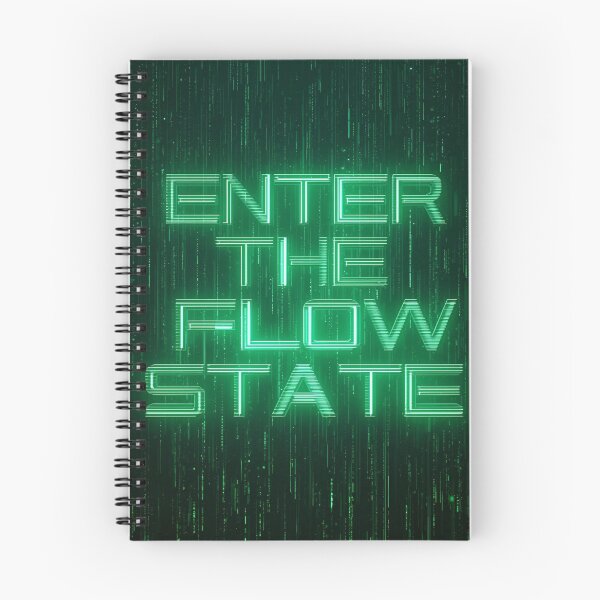 Item preview, Enter The Flow State designed and sold by MentalDripCave.