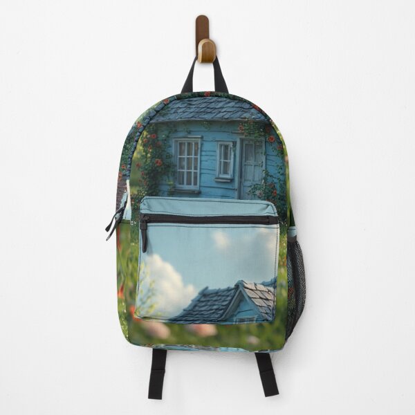 Item preview, “Blossomshade Cottage – A Rustic Blue Hideaway designed and sold by NaomiRut.
