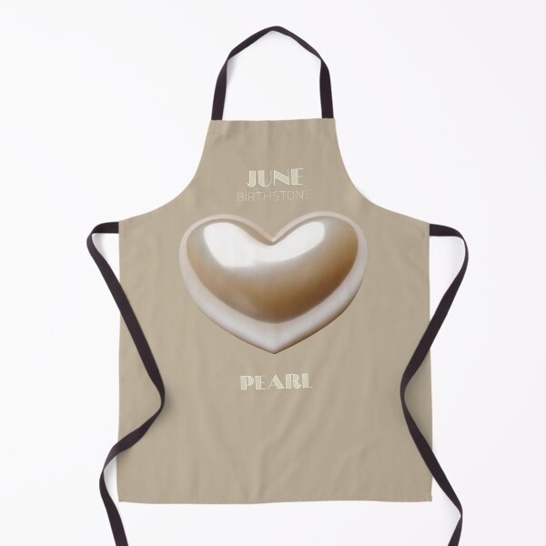 Item preview, June Birthstone - Pearl Heart Poster designed and sold by fatchairprint.