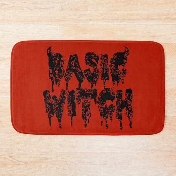 Item preview, Red and Black Basic Witch Art | Goth Grunge Scary Halloween Dripping Slogan designed and sold by velvetearth.