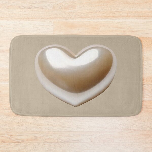 Item preview, June Birthstone - Pearl Heart Poster designed and sold by fatchairprint.