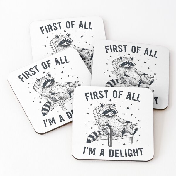 Item preview, Funny Angry Opossum - First Of All I'm A Delight  designed and sold by Jaanussar.