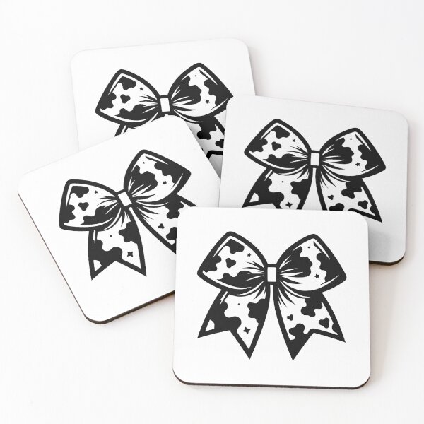 Item preview, Cow Print Cheer Bow designed and sold by FloraliteCo.