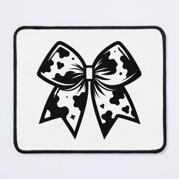 Item preview, Cow Print Cheer Bow designed and sold by FloraliteCo.