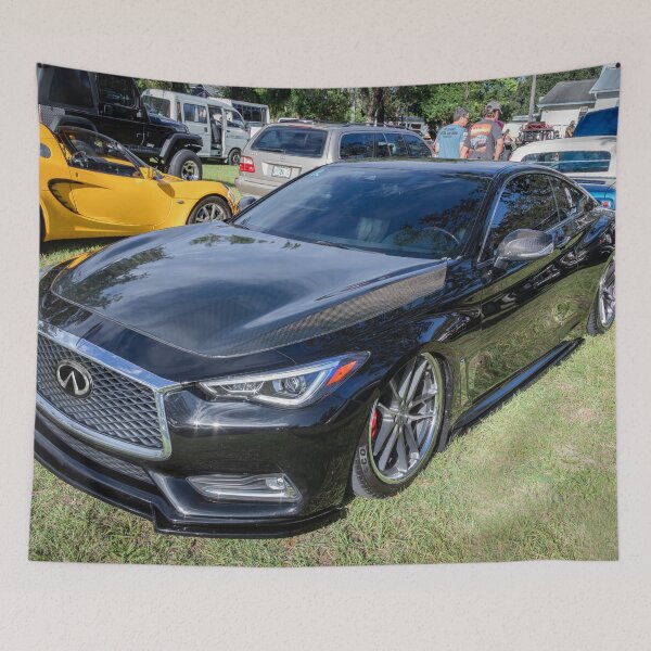 Item preview, 2022 Black Infiniti Q60 3.0T Coupe X100 designed and sold by RichFrancoCars.
