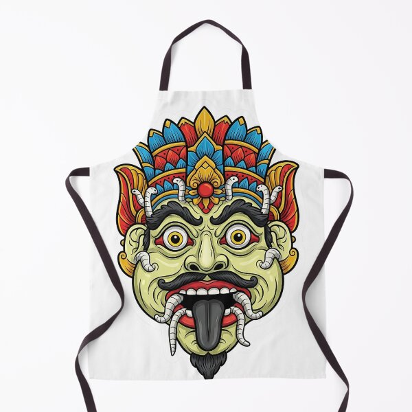 Item preview, Gulma Sanniya Stomach Disease Mask Sticker - Worm Demon Art designed and sold by bloomling.