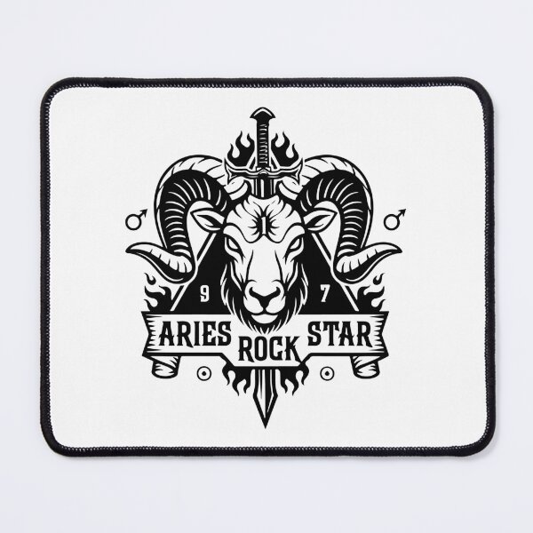 Item preview, Aries zodiac inspired merch based on Luck: Numbers, Symbols, and Astral Guides designed and sold by Zakz.