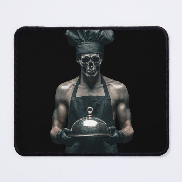 Item preview, Gothic chef with skull – dark fantasy design designed and sold by Meiersbeste.