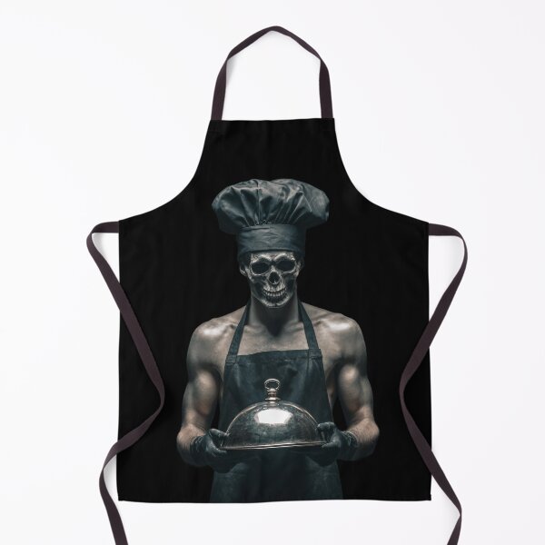Item preview, Gothic chef with skull – dark fantasy design designed and sold by Meiersbeste.