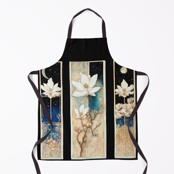 Item preview, Art Nouveau Celestial Magnolia Triptych designed and sold by LanaGustavsson.