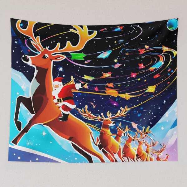 Item preview, Space Reindeer  designed and sold by Zofia Sosnecka.