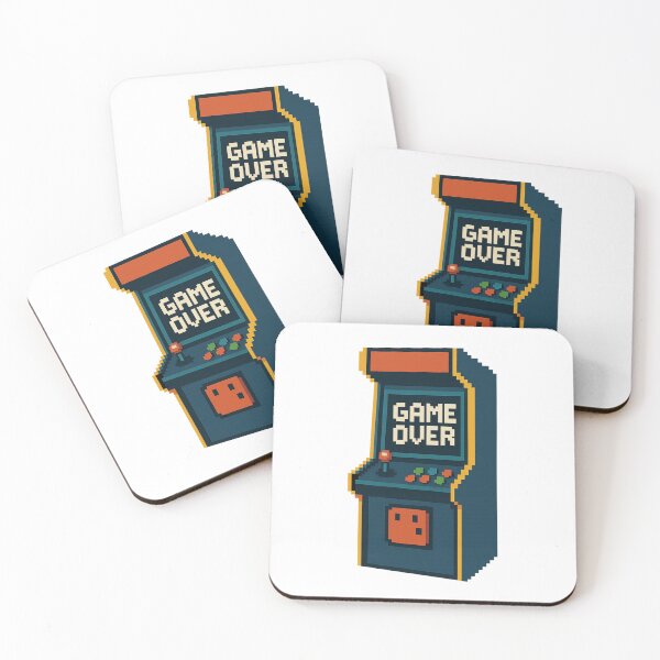 Item preview, Game Over Arcade — Retro Pixel Art Design designed and sold by AddictiveDesign.