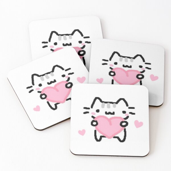 Item preview, Cute Loving Kitty designed and sold by SttrangeFiish.