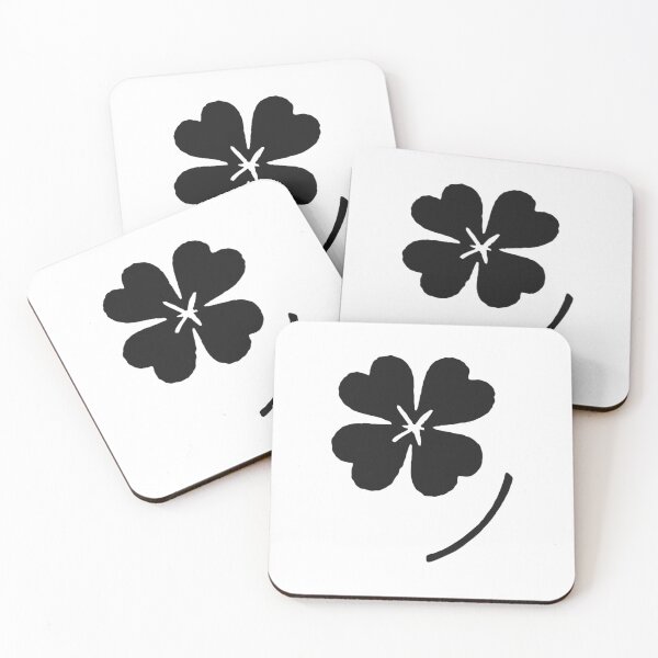 Item preview, Lucky Four Leaf Clover Minimalist Design – Good Luck Symbol Vector Art designed and sold by AlistWayDesign.