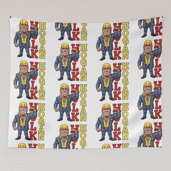 Item preview, Funny caricature of Hulk Hogan the legendary American wrestler and actor designed and sold by vectorlove.