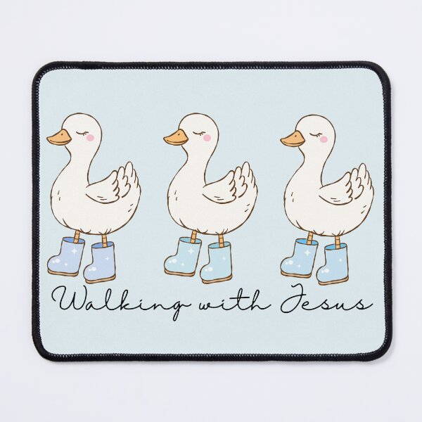 Item preview, Boy Goose Walking with Jesus designed and sold by Forevermore.