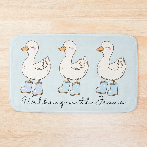 Item preview, Boy Goose Walking with Jesus designed and sold by Forevermore.