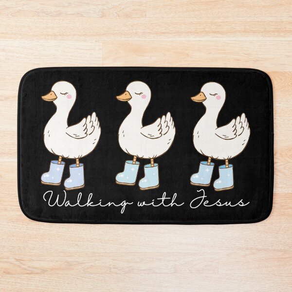 Item preview, Boy Goose Walking with Jesus designed and sold by Forevermore.