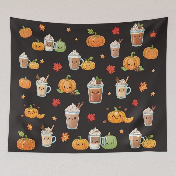 Item preview, Kawaii Pumpkin Spice Latte | Cute Autumn Coffee Lover “Pumpkin Spice Everything” Design designed and sold by GrybDesigns.