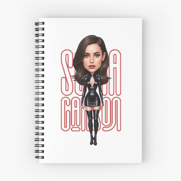 Item preview, Funny caricature of Sofia Carson American singer and actress designed and sold by vectorlove.