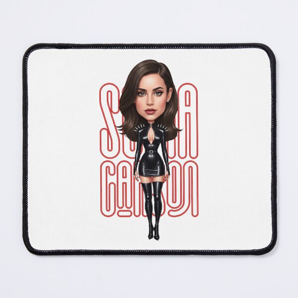 Item preview, Funny caricature of Sofia Carson American singer and actress designed and sold by vectorlove.