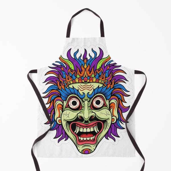 Item preview, Pissu Sanniya Madness Mask Sticker - Insanity Demon Art designed and sold by bloomling.