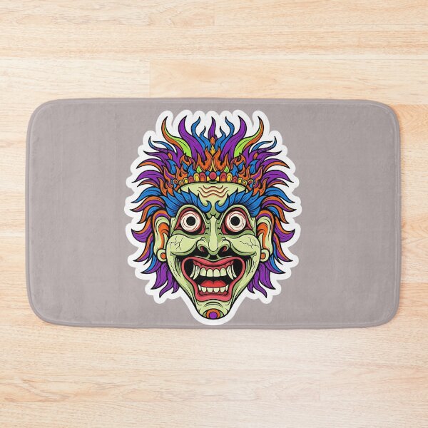 Item preview, Pissu Sanniya Madness Mask Sticker - Insanity Demon Art designed and sold by bloomling.