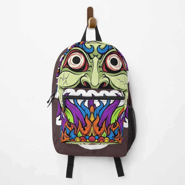 Item preview,  Pissu Sanniya Madness Mask Sticker - Insanity Demon Art designed and sold by bloomling.