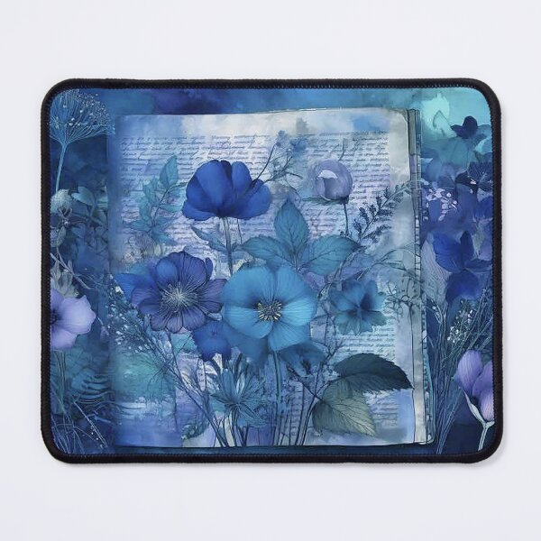 Item preview, Vintage Wild  Flower Journal Collection: Mood Indigo designed and sold by J Marielle Designs.