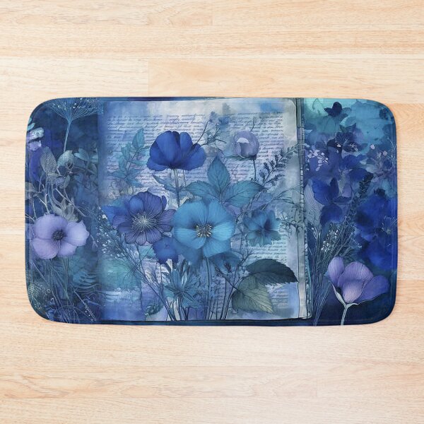 Item preview, Vintage Wild  Flower Journal Collection: Mood Indigo designed and sold by J Marielle Designs.