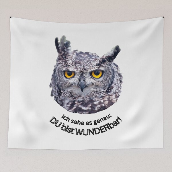 Item preview, Uhu look – I see it clearly: You are WONDERful! designed and sold by Katja LebenFreude.